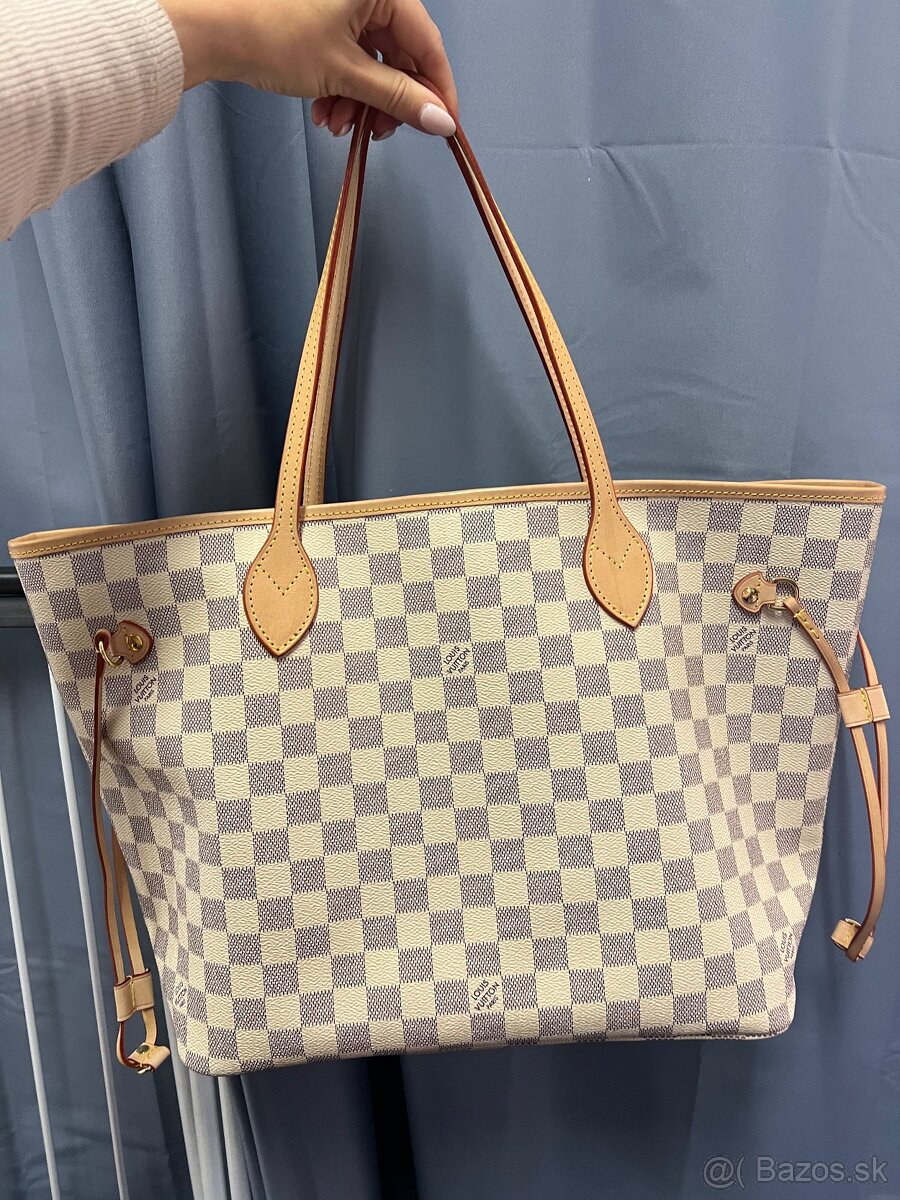 Louis Vuitton neverfull Damier Azur Canvas