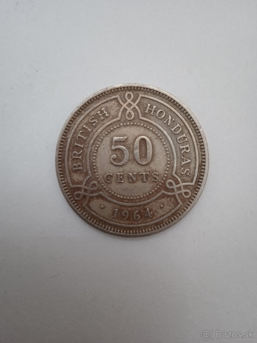 Britský Honduras 1964 - 50 centov