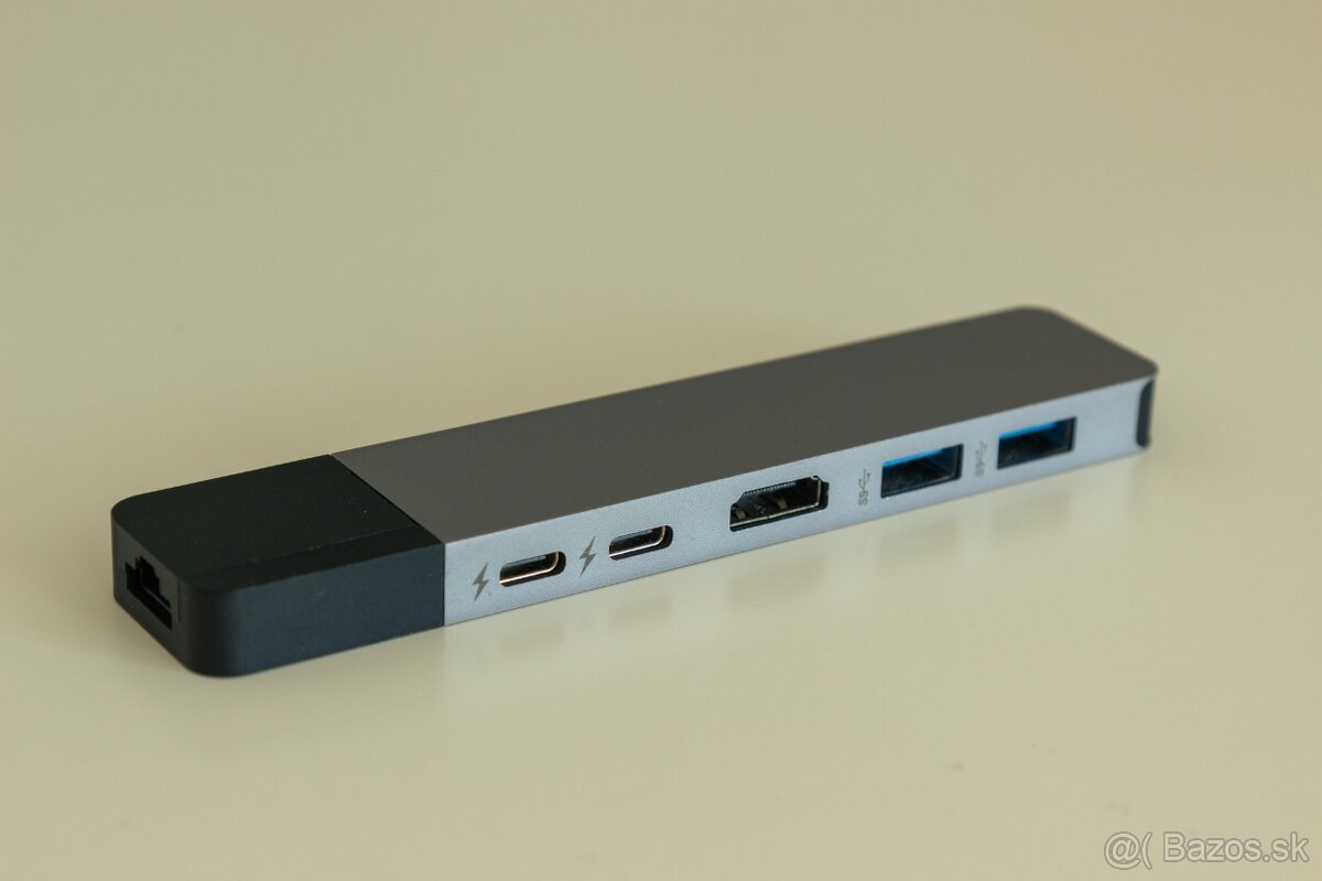 Rozbočovač HyperDrive NET Hub pre USB-C – Space Grey