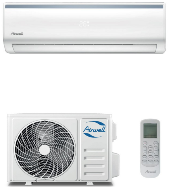 klimatizácia s kúrením Airwell 3,4 kW HDLT-035N-09M25