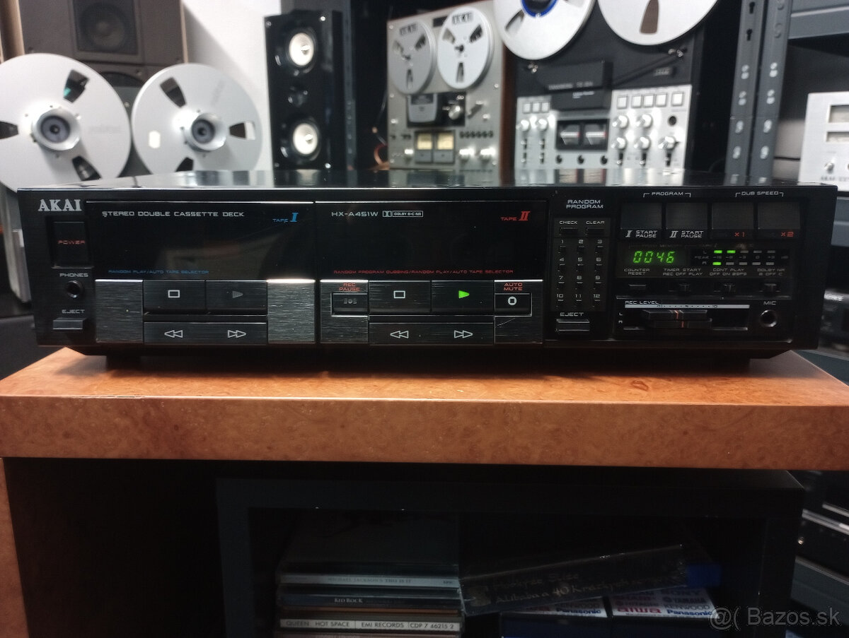 AKAI HX-A451W Double Cassette Deck