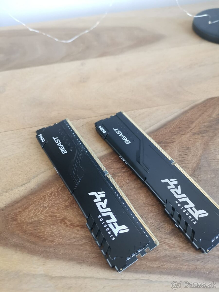 Kingston Fury Beast, 2x8 GB, 3600 MHz, DDR4