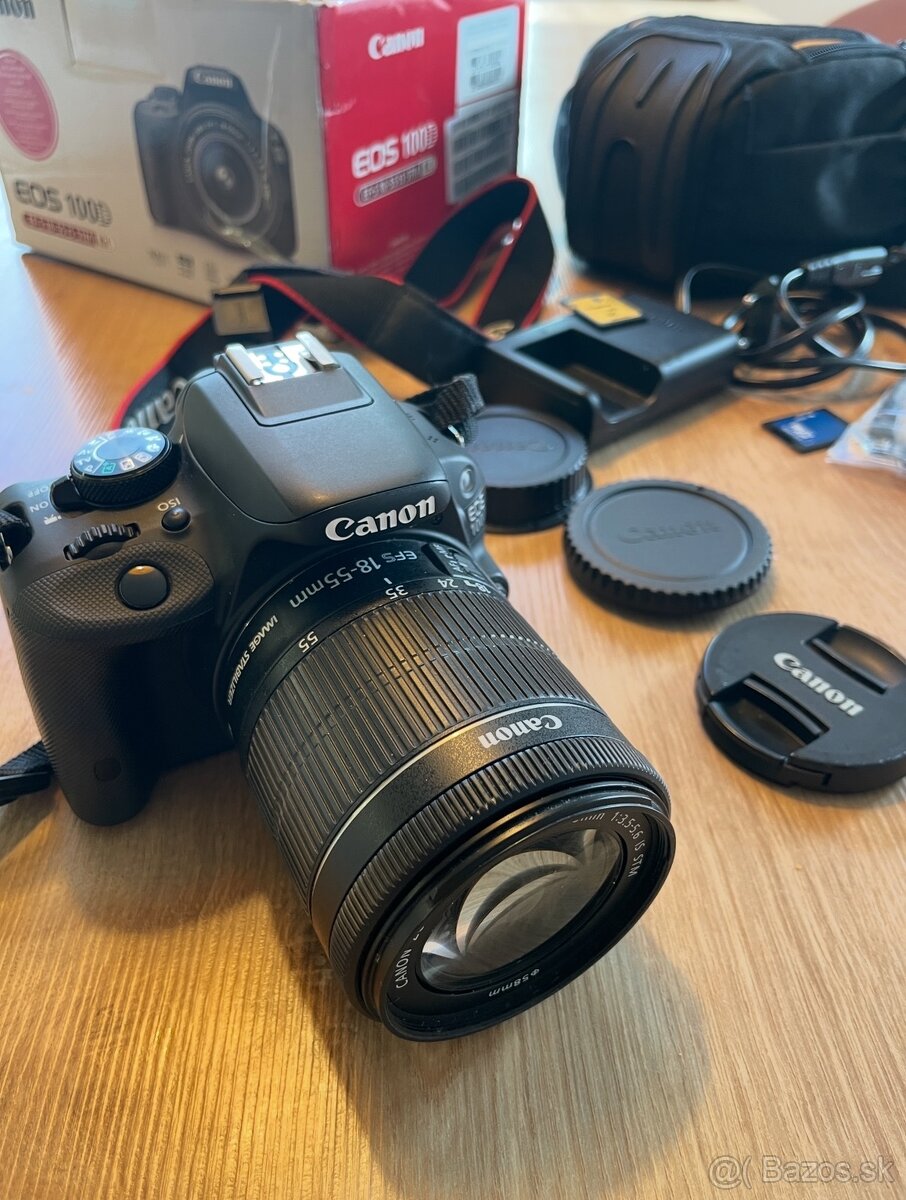 Canon EOS 100D v TOP stave