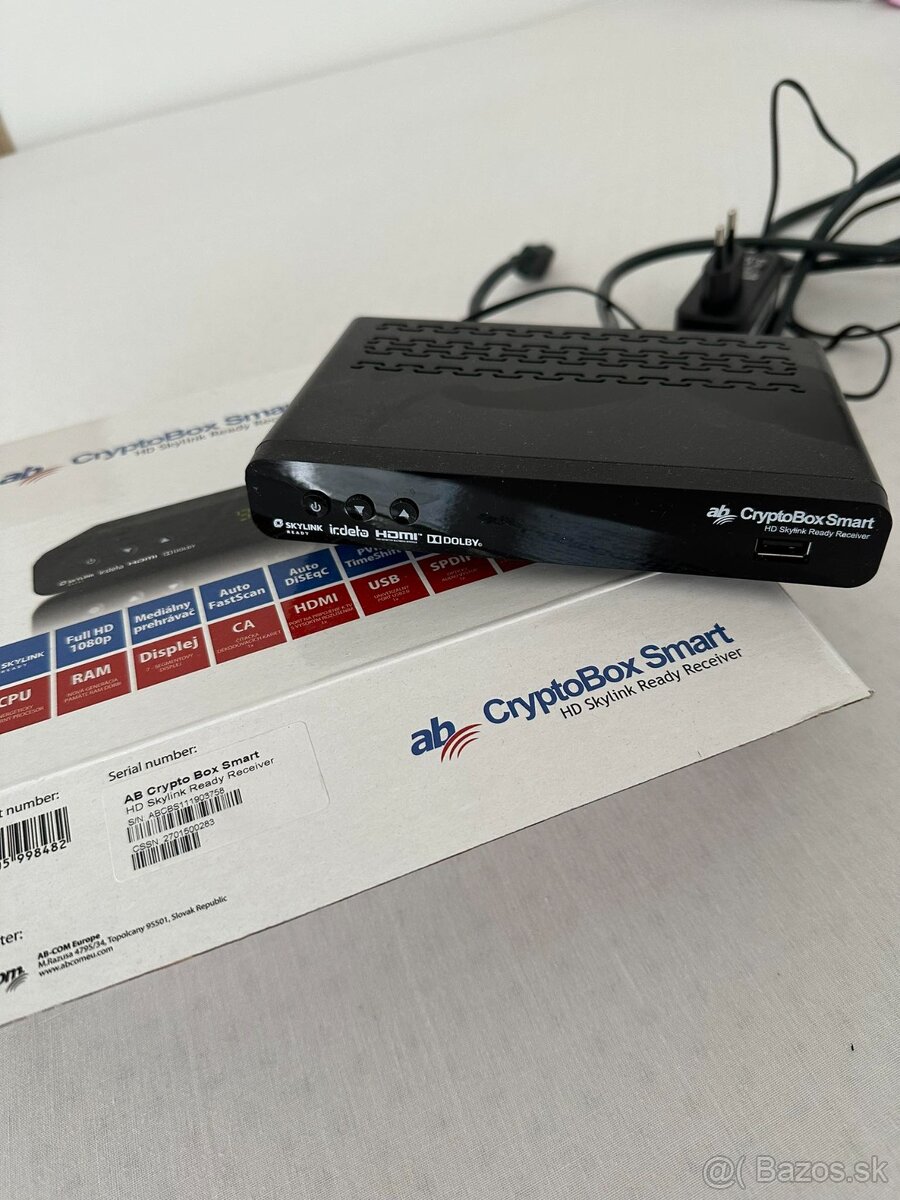 CryptoBox Smart / HD Skylink ready Receiver