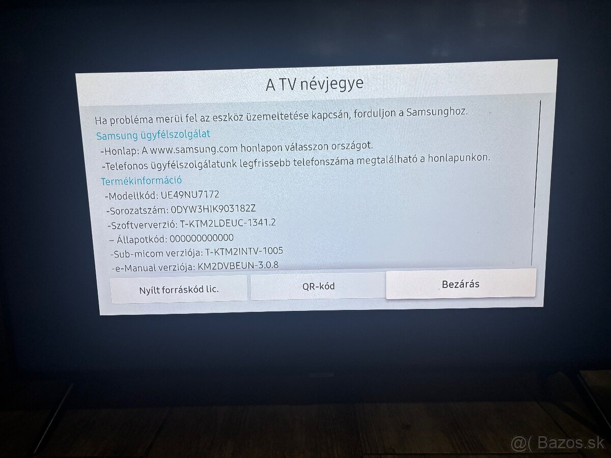 Predám Samsung 4k tv (49”)