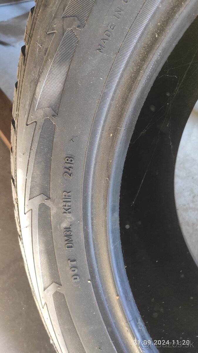 Predám zimné pneumatiky Goodyear 235/55 18