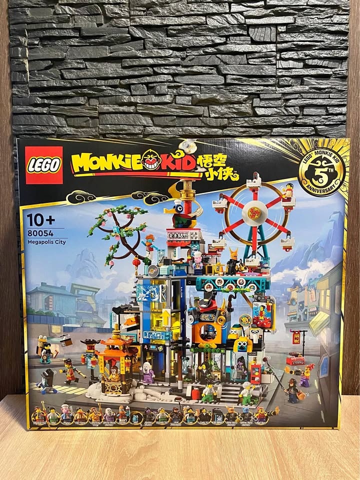 LEGO® Monkie Kid™ 80054 5. výročie mesta Megapolis