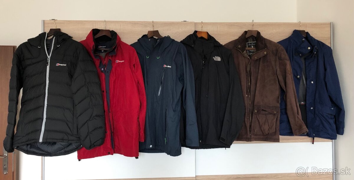 M&S, Berghaus,The North Face,Mckinley,Regatta,uniqlo,GAP