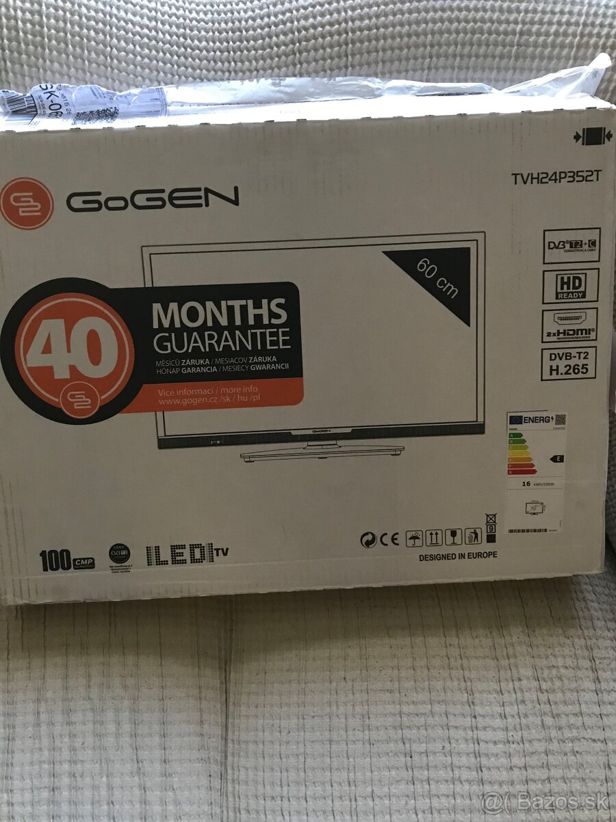 Predám alebo vymením úplne nový TV GoGEN 60cm