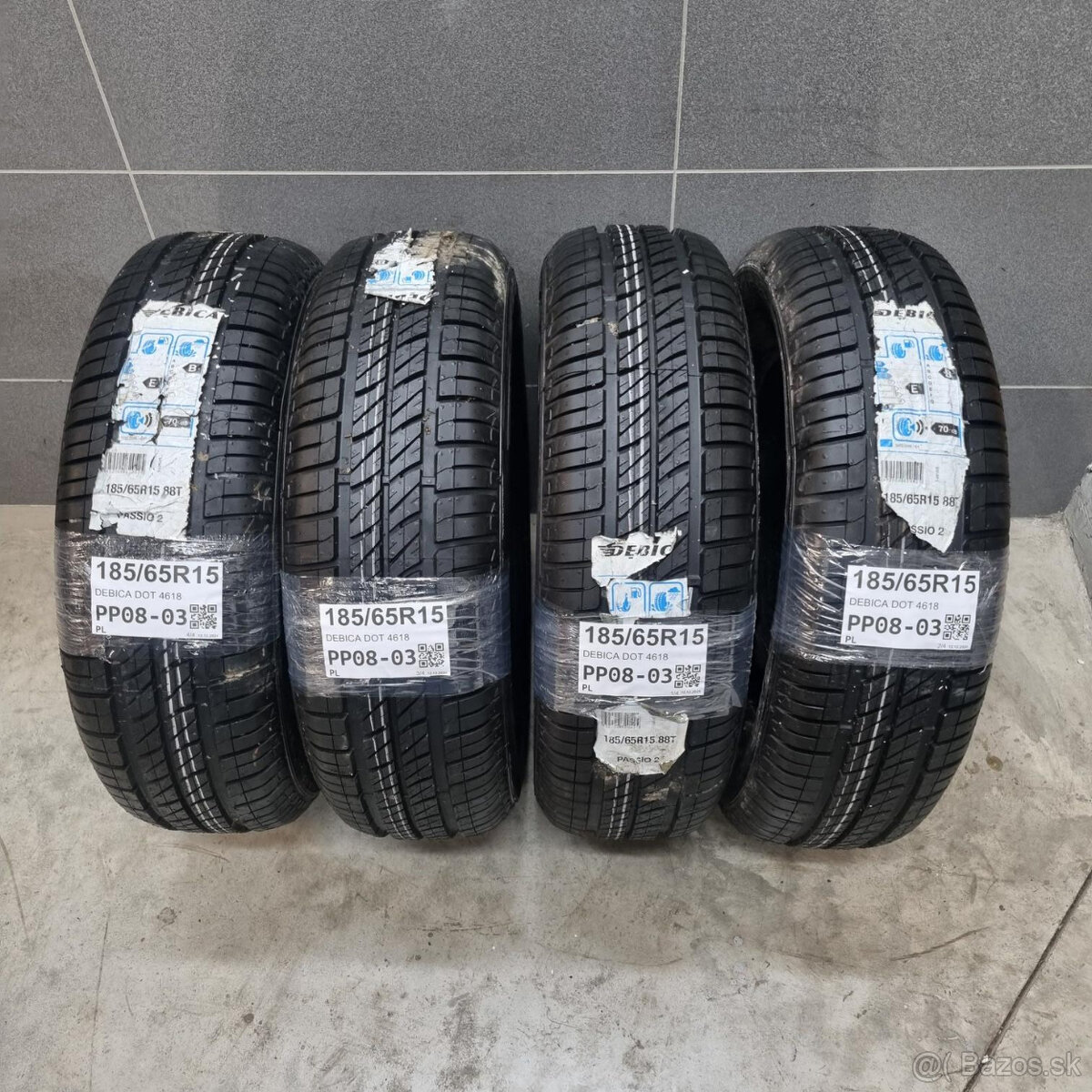 Letné pneumatiky 185/65 R15 DEBICA DOT4618