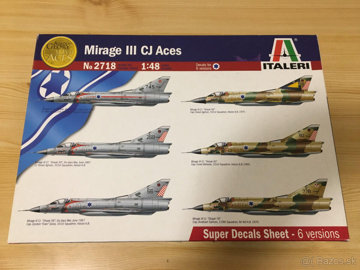 Italeri 1:48 Mirage III.CJ