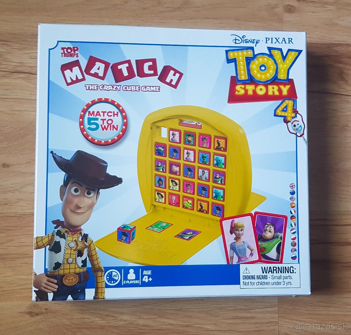 Toy Story 4 Match Crazy Cub Game