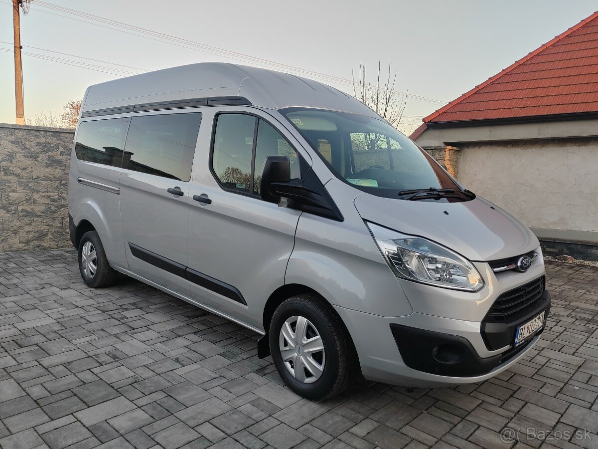 Ford Transit  Custom 9 miest , klíma.