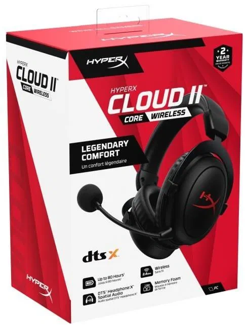 HyperX Cloud II Core Wireless