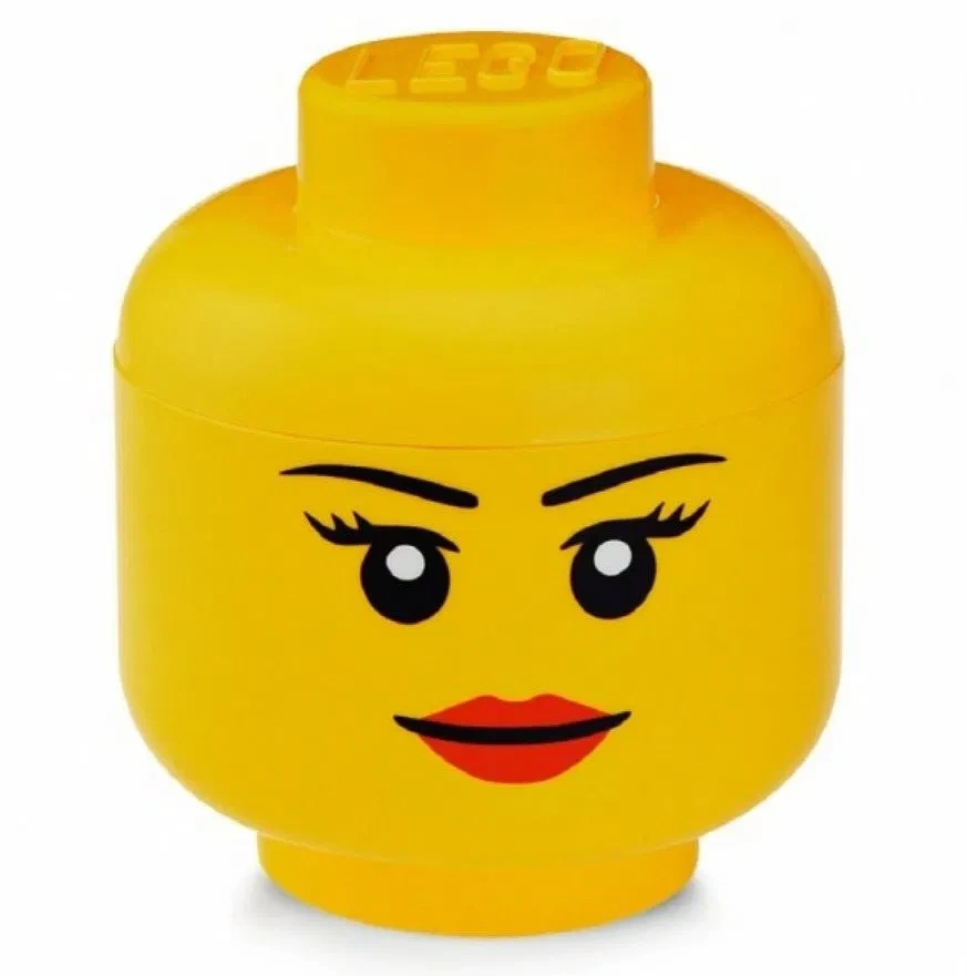 LEGO úložná hlava (veľkosť S) – dievča