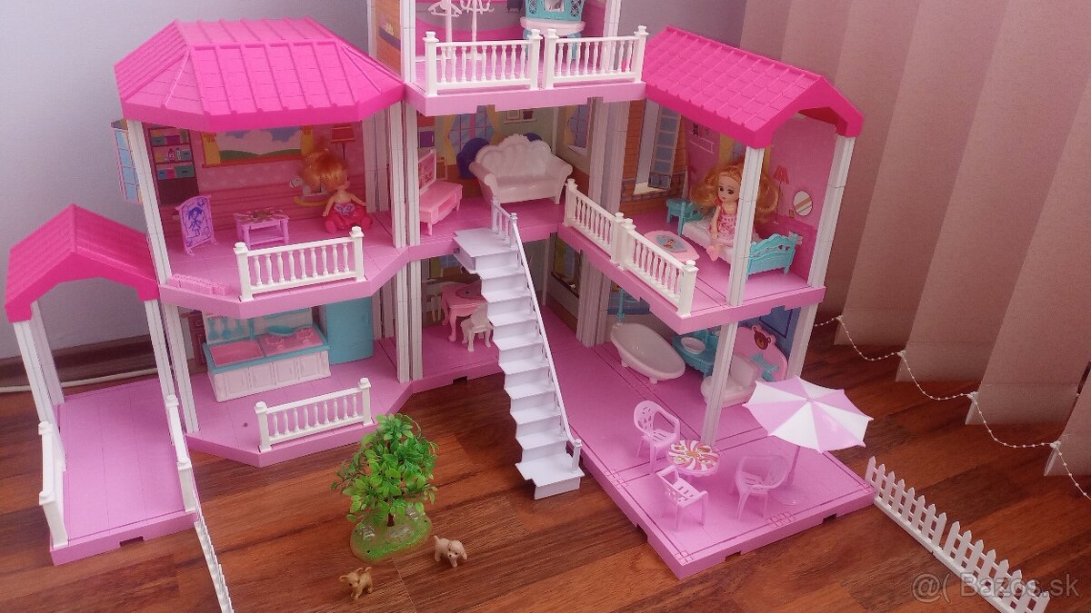 Velky domcek pre babiky PRETTY DOLLHOUSE