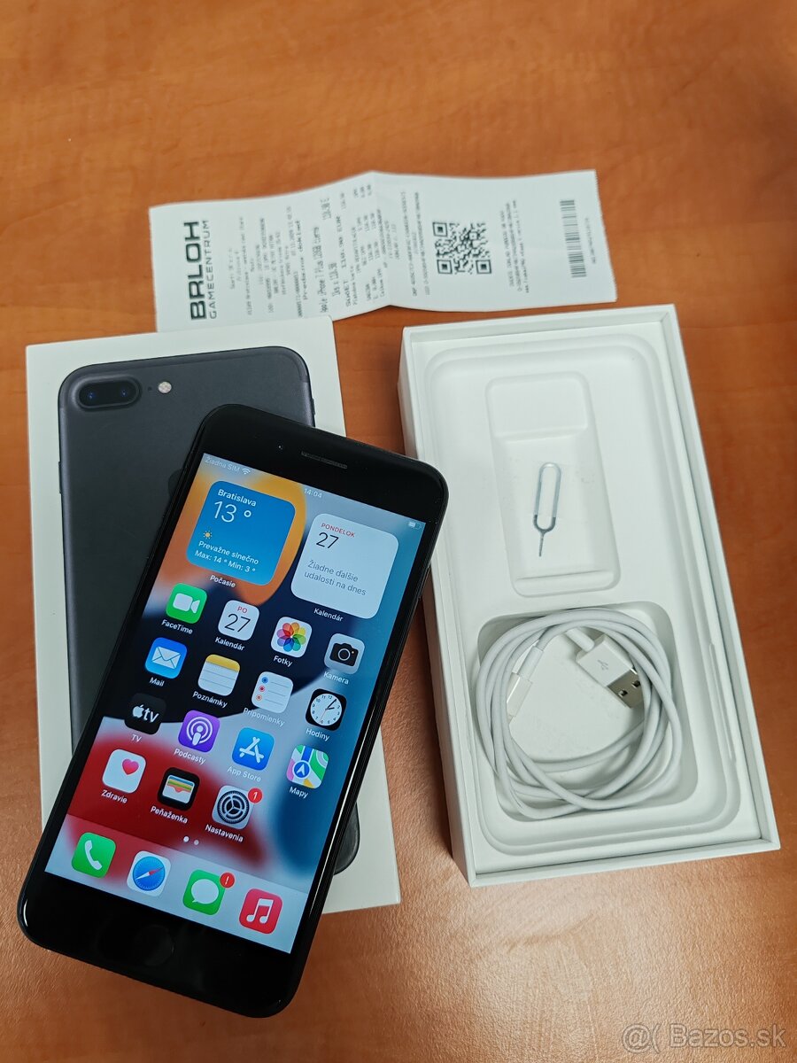 IPhone 7 plus 128GB záruka