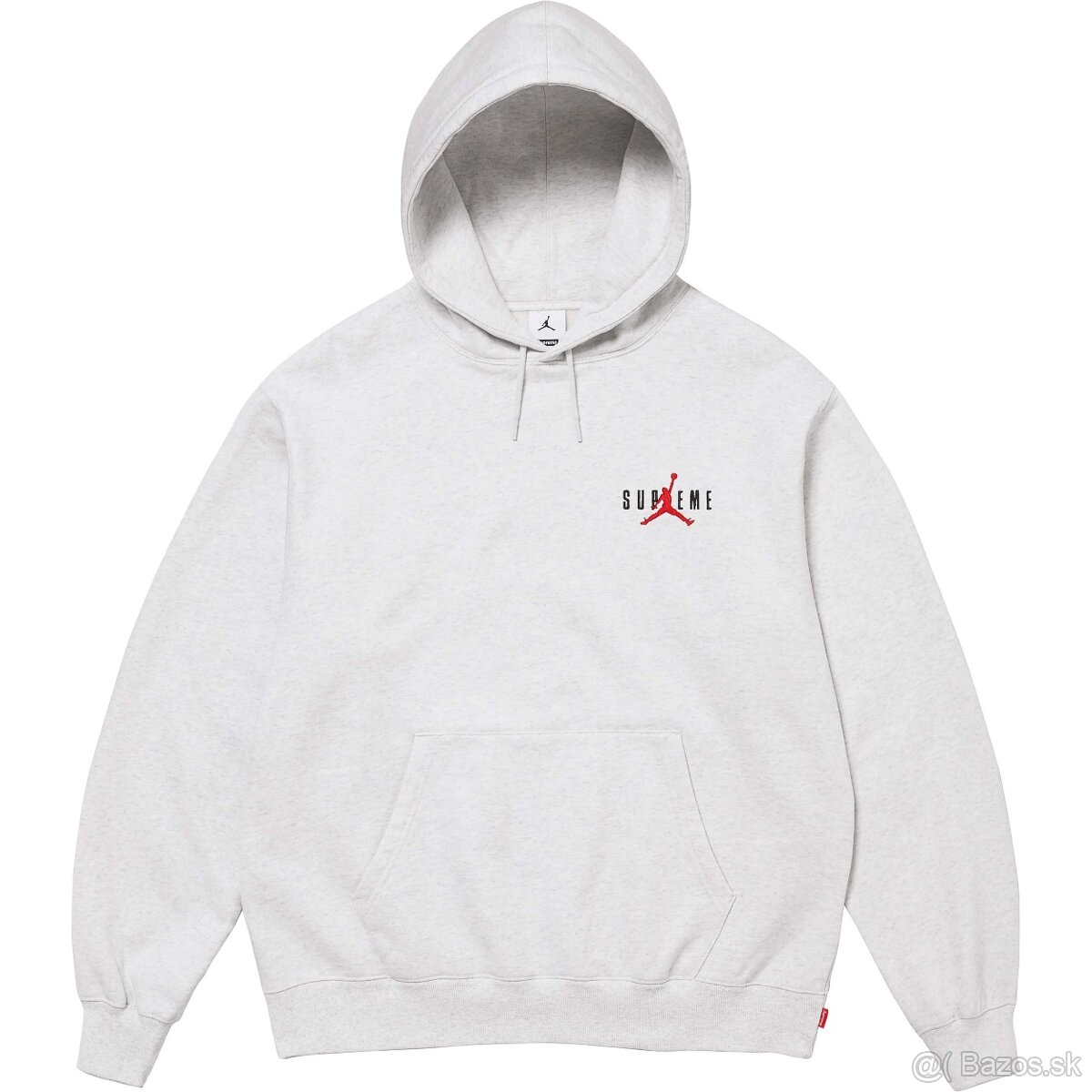 Supreme x Jordan Hoodie ASH GRAY