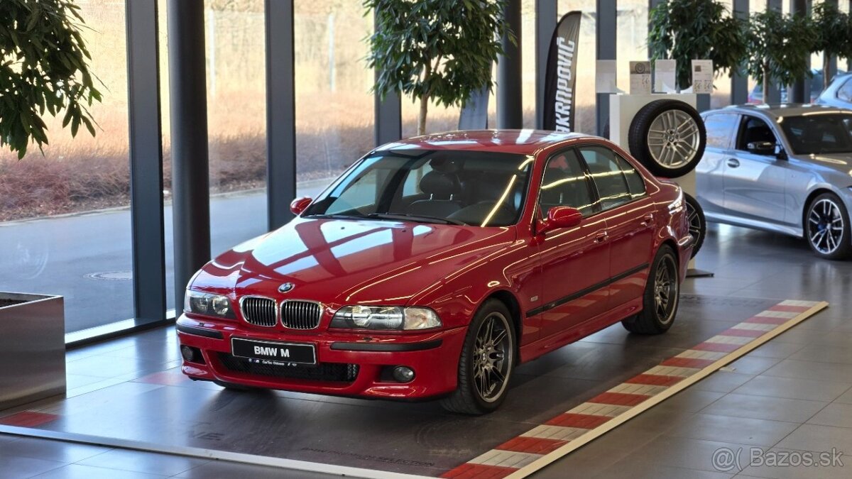 BMW M5 E39 IMOLA RED 1999