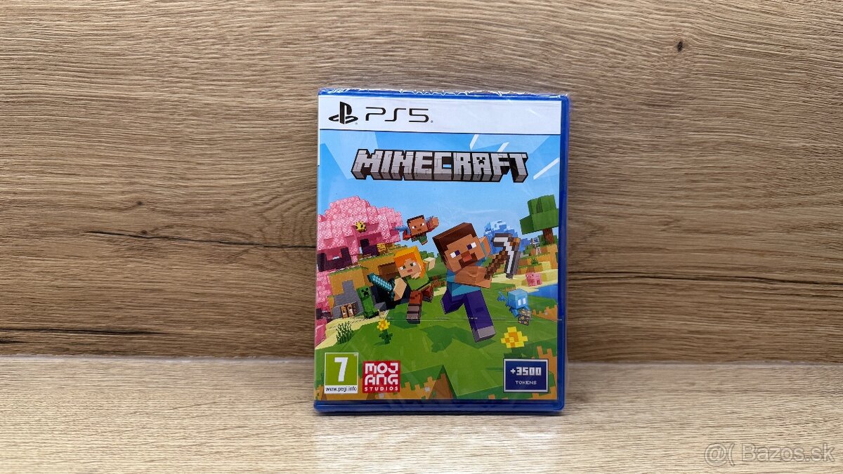 Minecraft PlayStation 5  Úplne nové len rozbalené