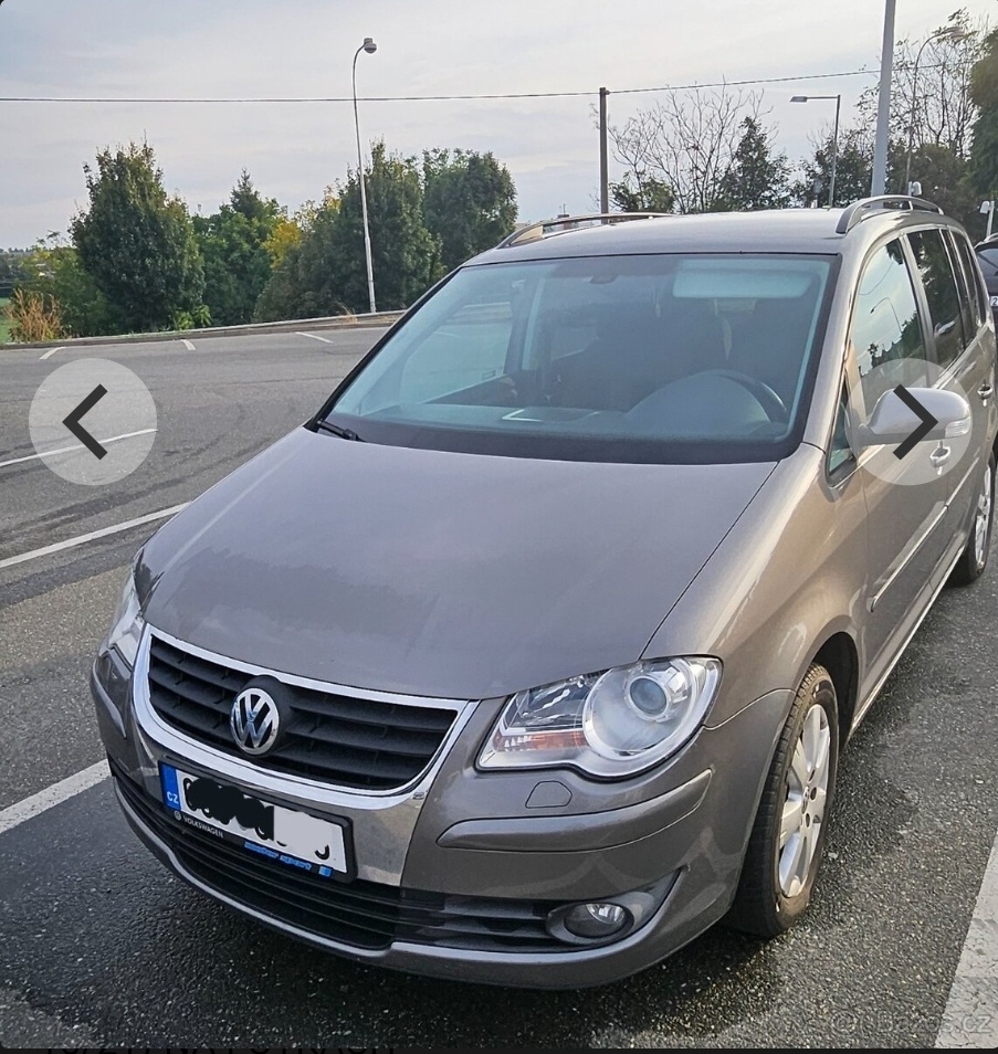 VW Touran 1.9tdi,7 míst BlueMotion United