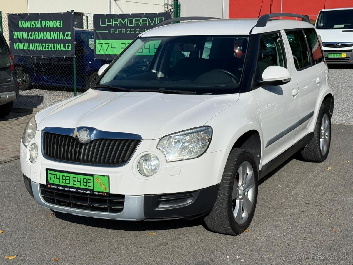 ►► ŠKODA YETI 1,2 TSI - 77 kW, TOP KM ◄◄