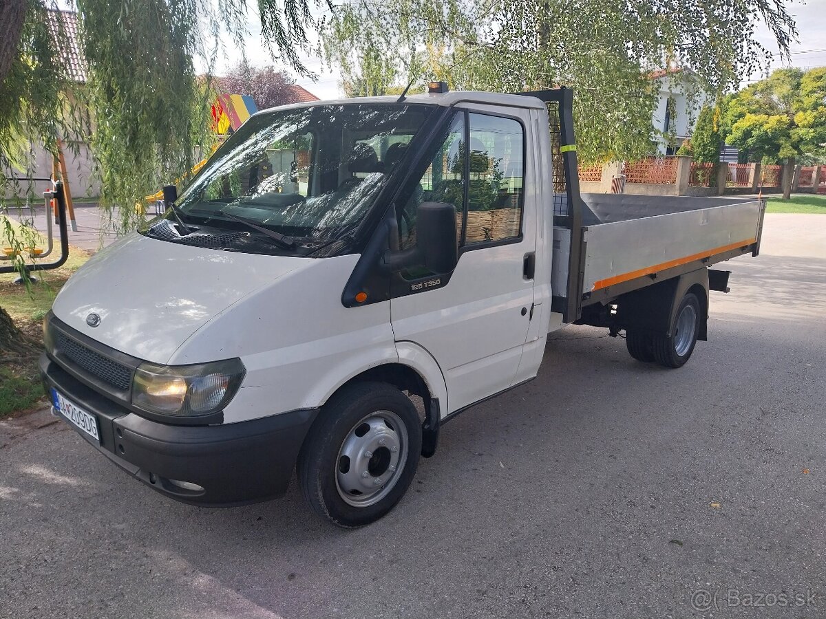 Na predaj zachovalý valnik do 3.5t  Ford transit dvojmontaž