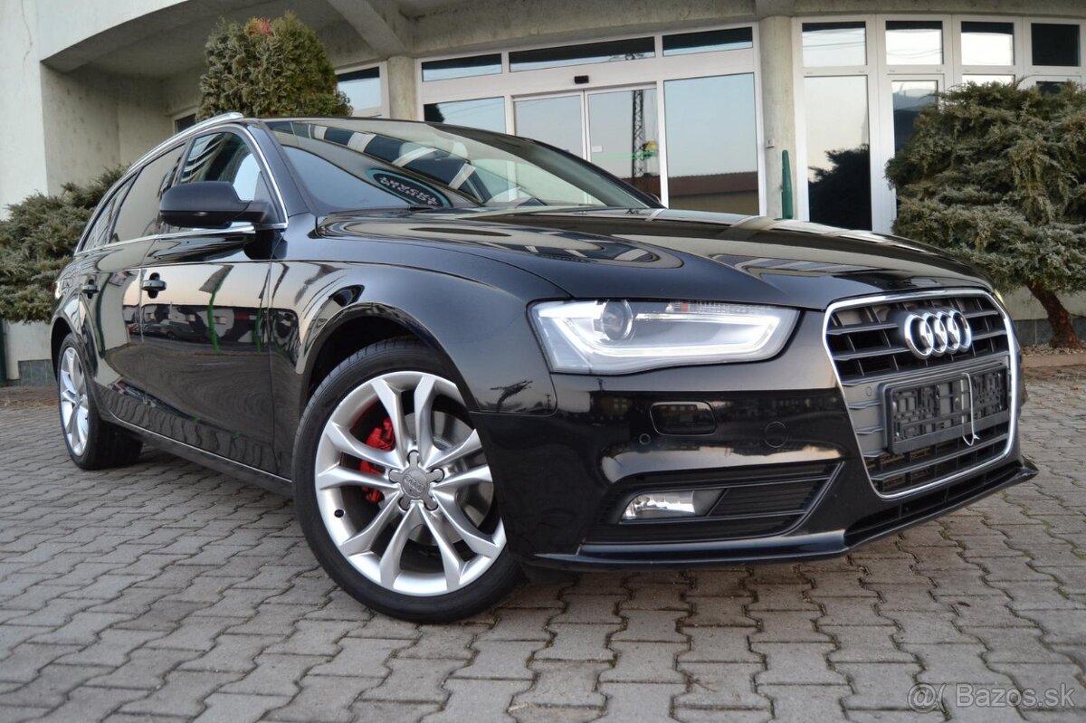 AUDI A4 AVANT 2.0 TDI, FÓLIE, ELEKTRÓNY R18, BIXENÓNY, NAVI