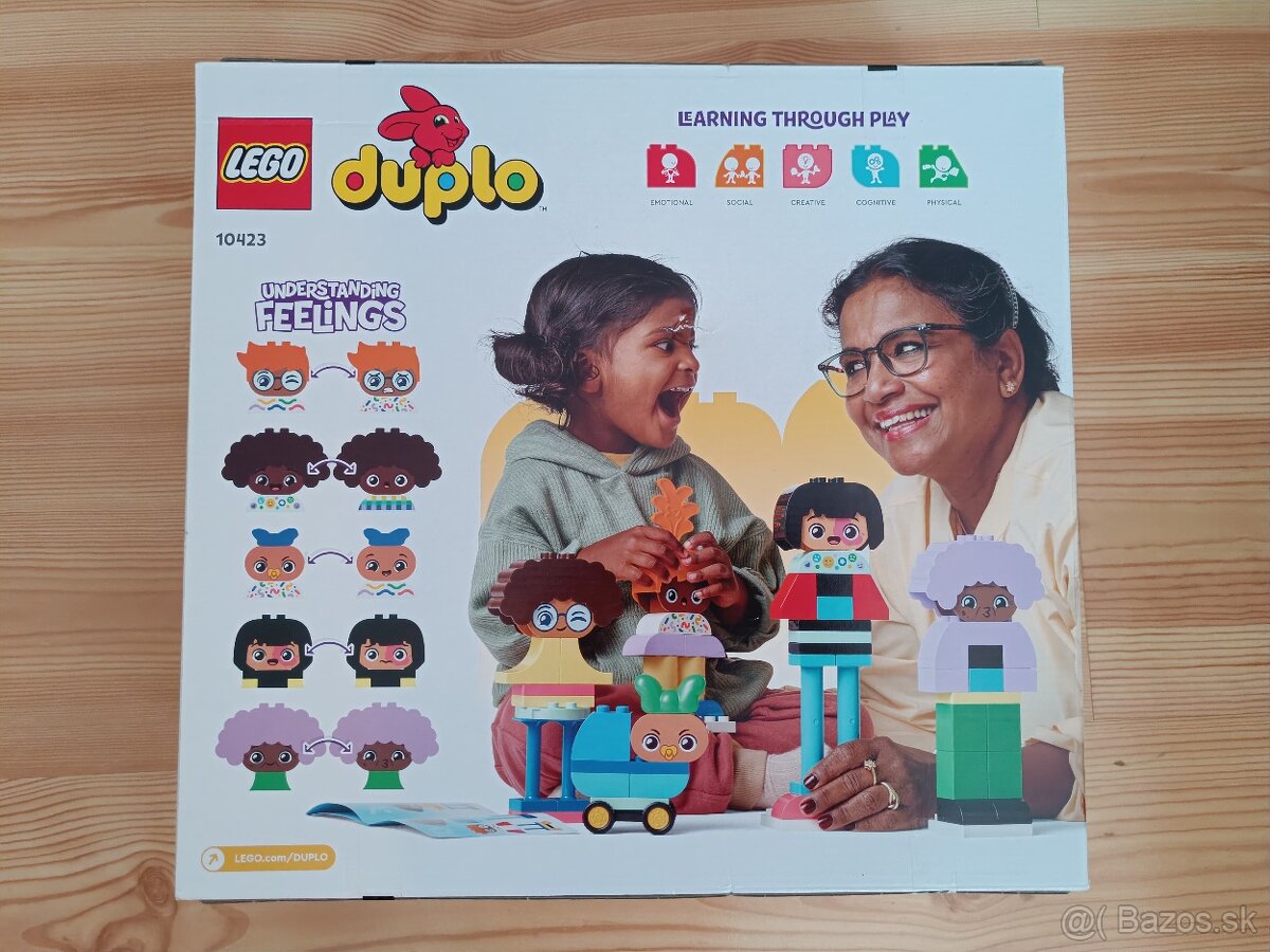 LEGO® DUPLO® 10423 Zostaviteľní ľudia s veľkými emóciami