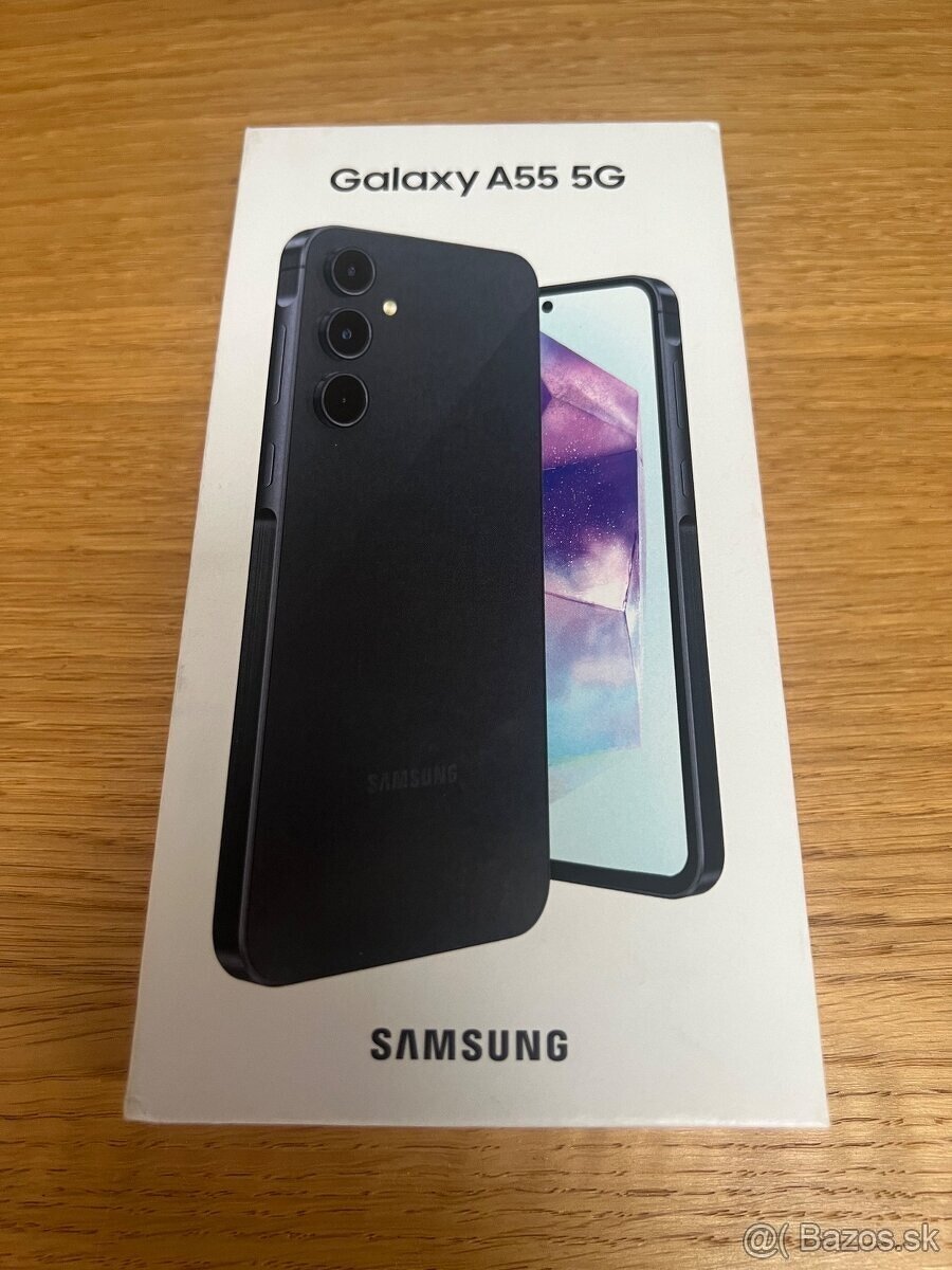 Predám SAMSUNG GALAXY A55 128GB, TOP, ZARUKA, NEROZBALENY