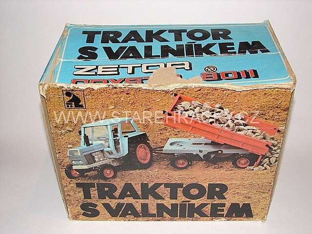 ZETOR CRYSTAL 8011_krabica_staré hračky