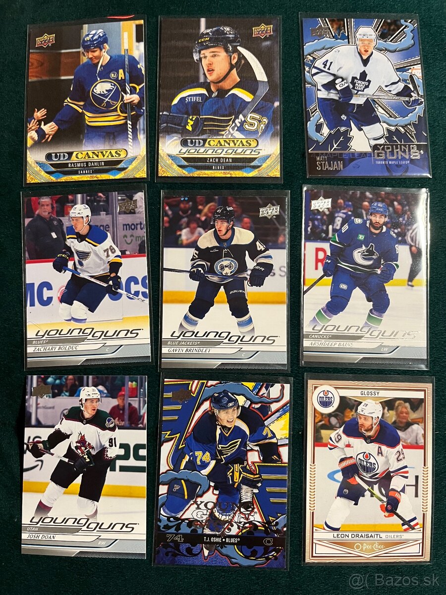 hokejove karticky upper deck 2024/25 series 1