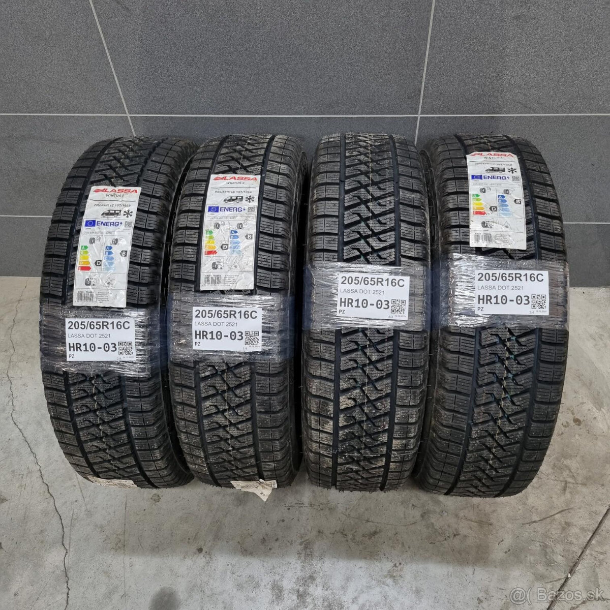 Dodávkové pneu zimné 205/65 R16C LASSA DOT2521