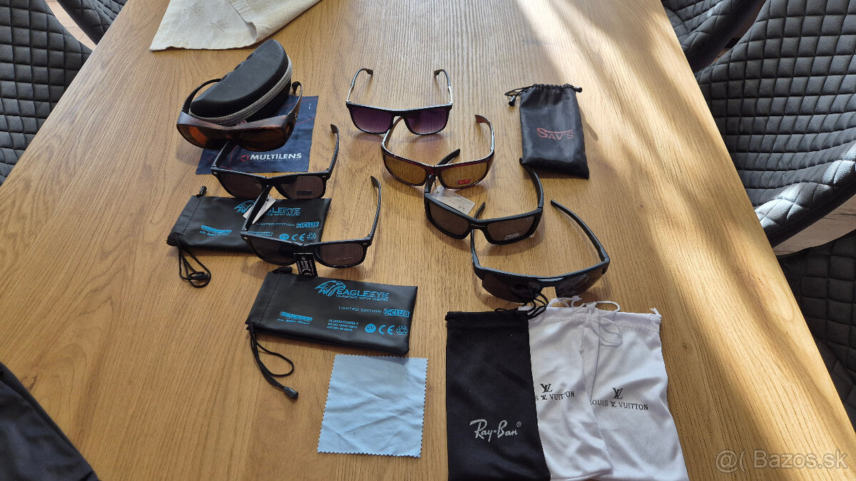 Okuliare Police, Ray Ban, Eagle Eye, Oakley a Multilens