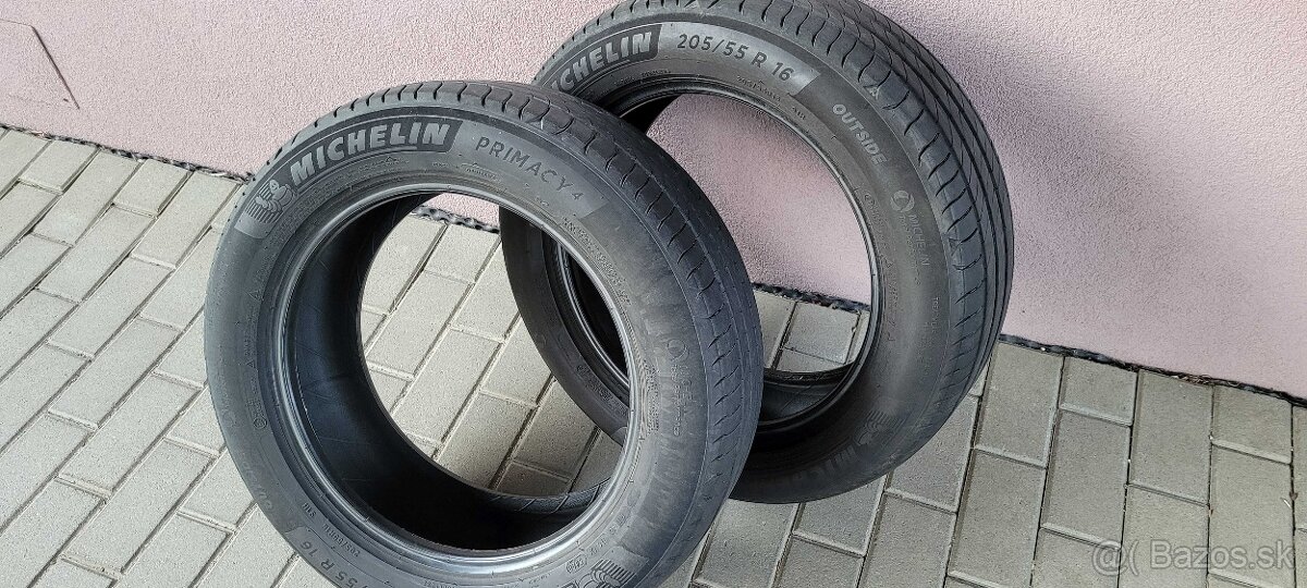 Letné pneumatiky Michelin Primacy 4 205/55 R16 91H S2