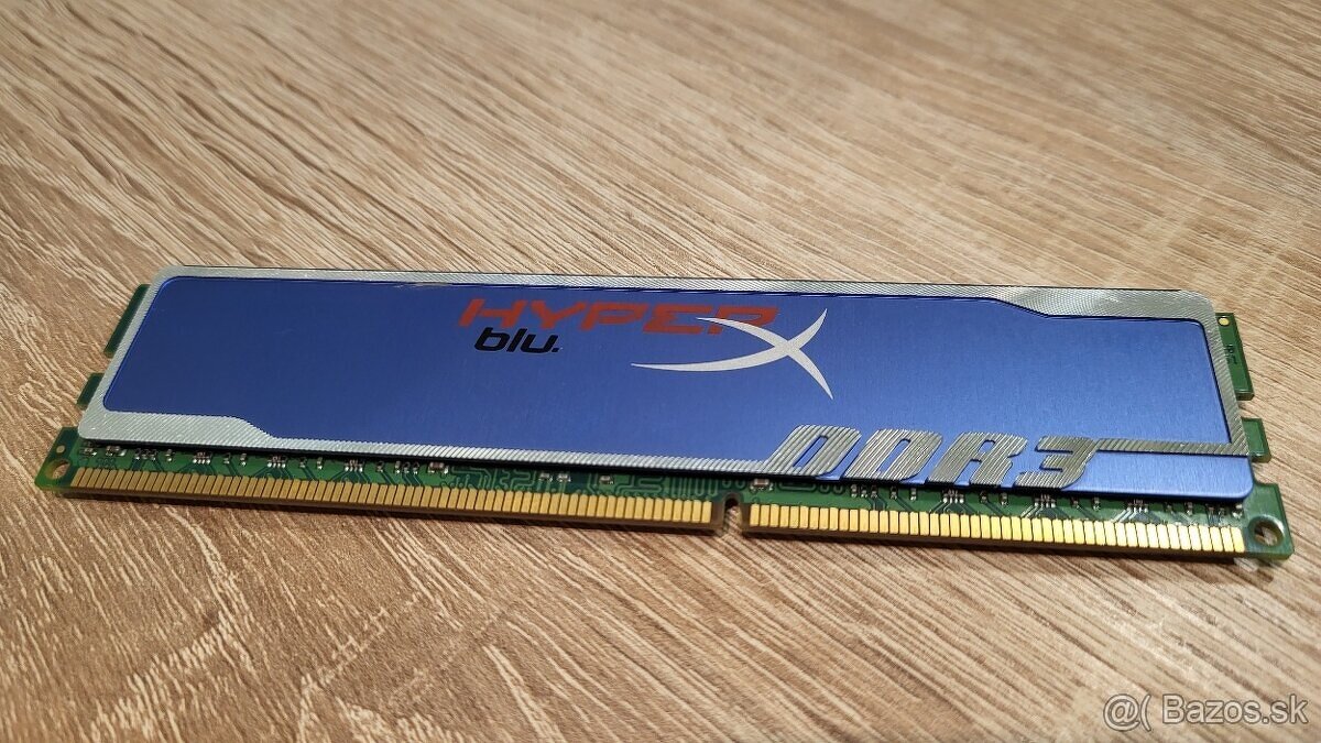 Kingston HyperX Blu. DDR3 2GB 1600MHz CL9, KHX1600C9AD381/2G