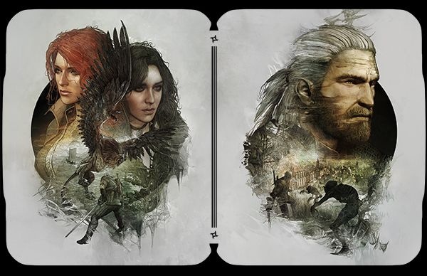 THE WITCHER /ZAKLINAC steelbook  Novigrad