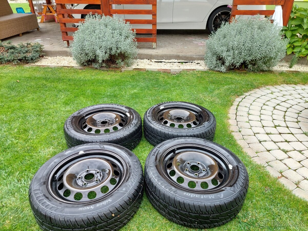 Plechové disky ŠKODA,Volkswagen,Seat, 205/55 R16 ,5x112