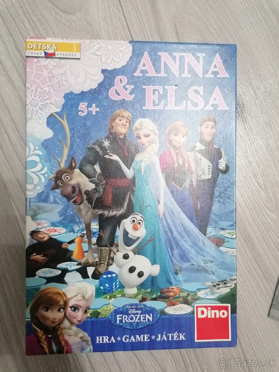 Spoločenská hra Anna a Elsa