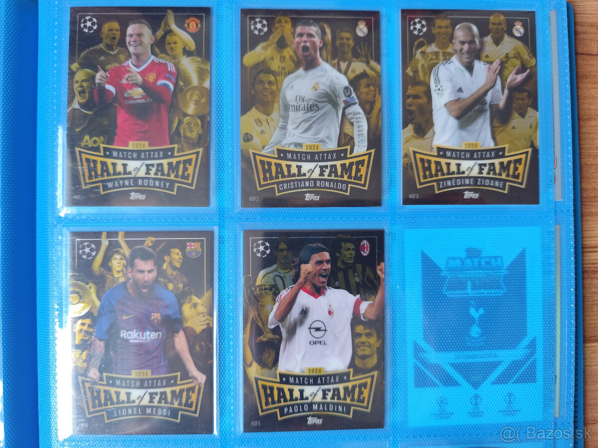 Kartičky UCC Topps Match Attax 2024/25 -Hall of Fame