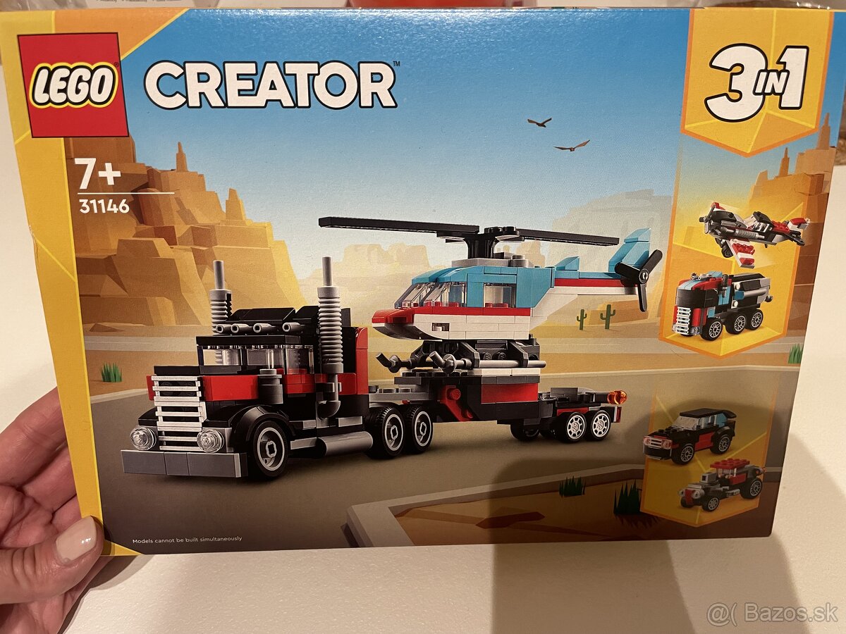 Nove lego creator 3v1