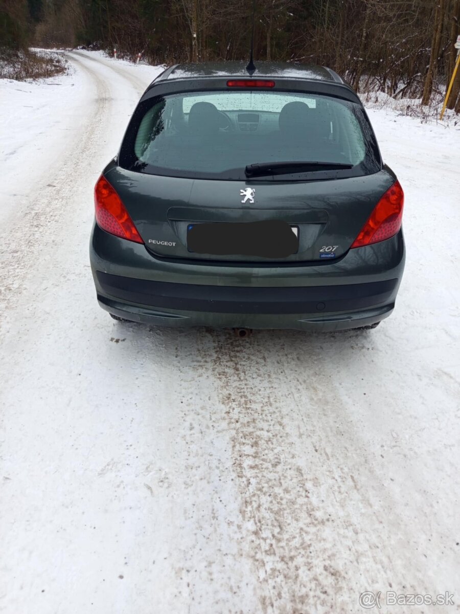 Peugeot 207 1.4 RV 2008 54KW 1Majitel