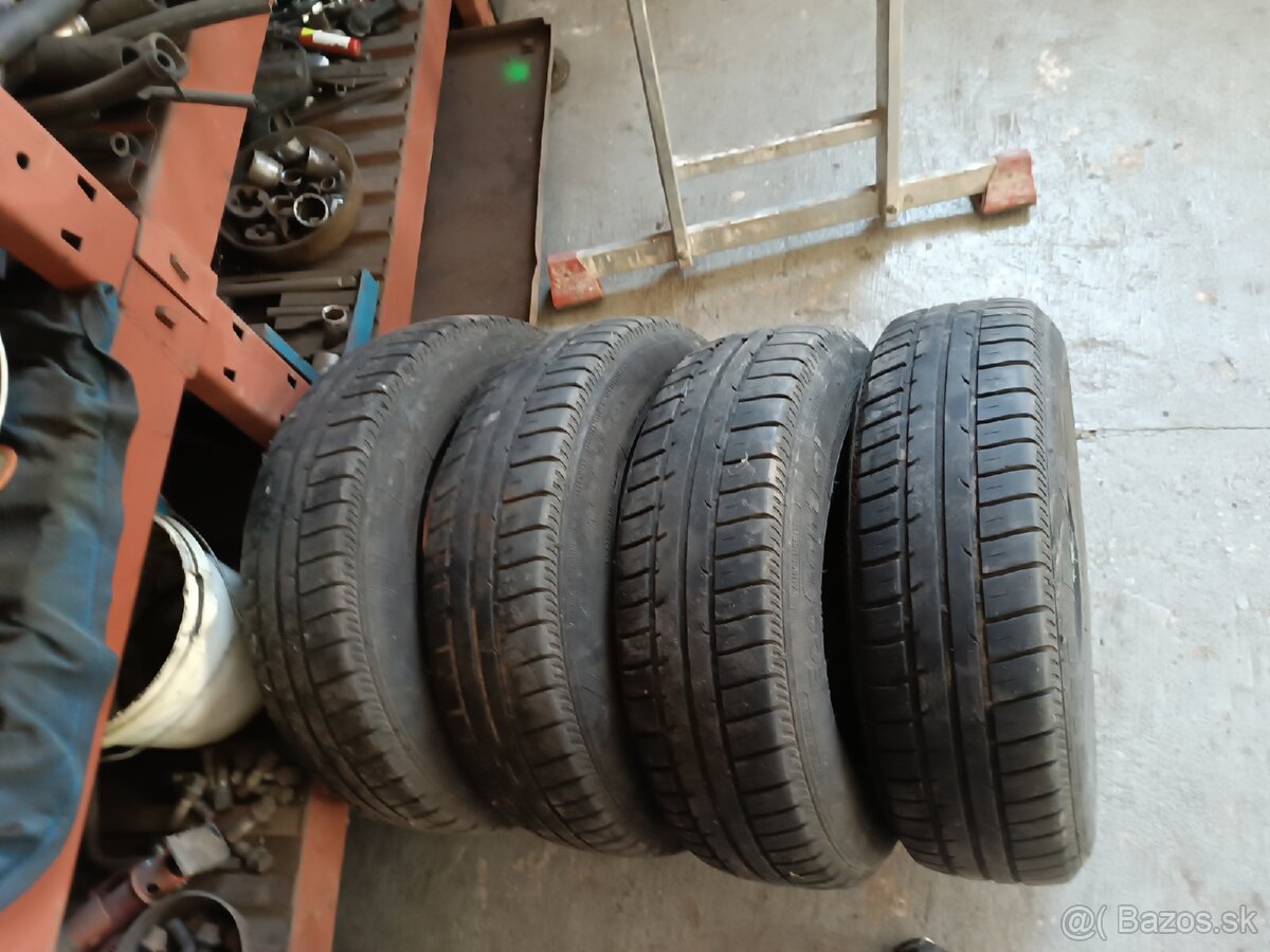 Predám letné pneumatiky 165/70R14