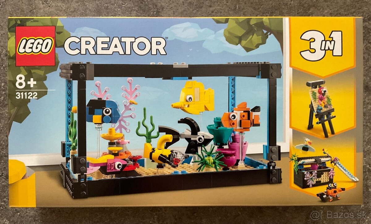 LEGO® Creator 31122 Akvárium -Nerozbalene, nove