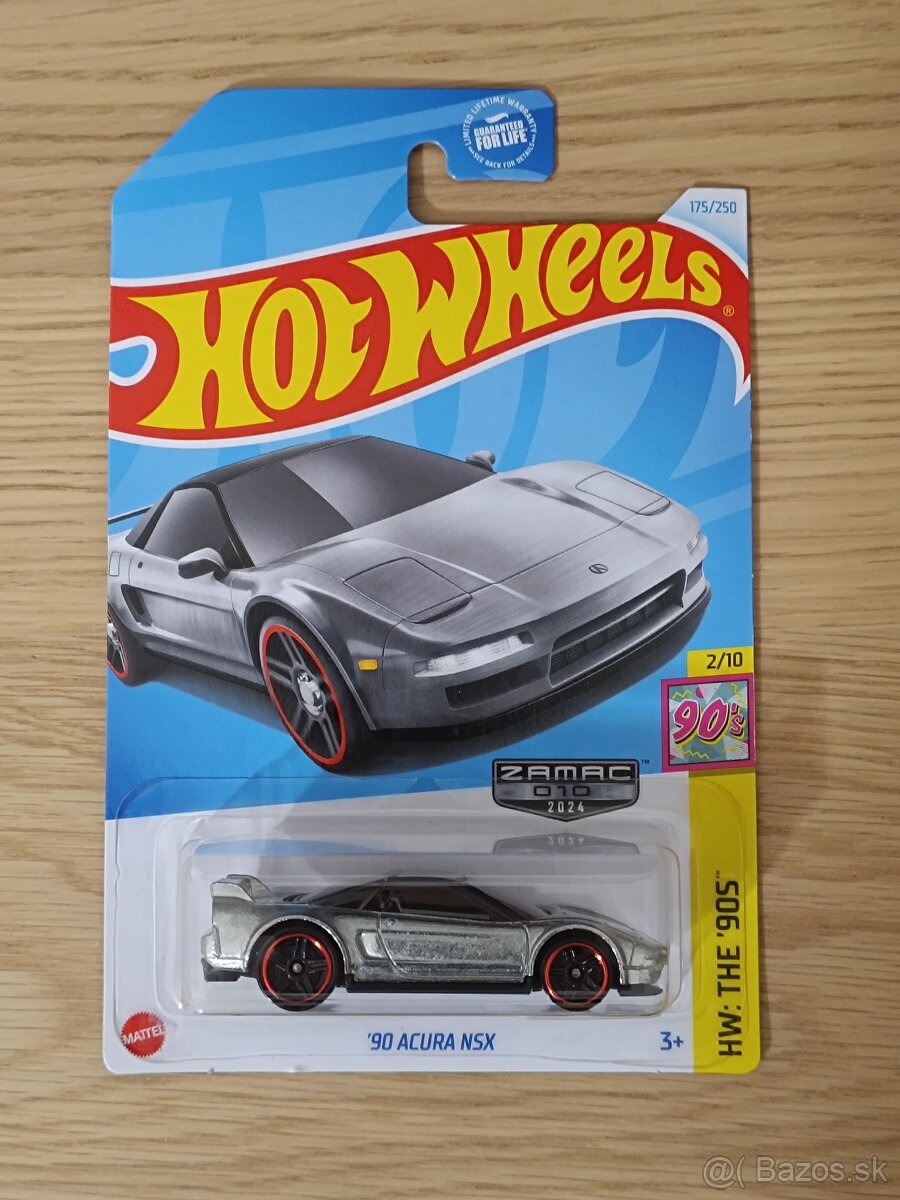 Hotwheels Acura NSX Zamac Edition New 2024