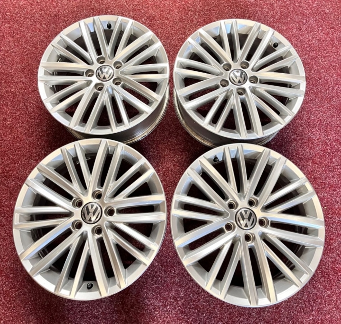 5x112 R17 originál alu disky VW Tiguan 5N