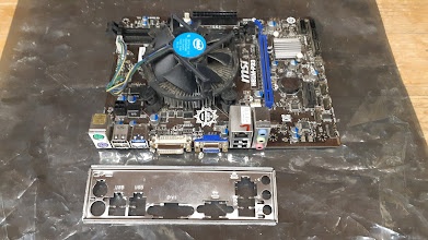 MB MSI H81M-P33 (socket 1150) + i3-4370 + 8GB RAM