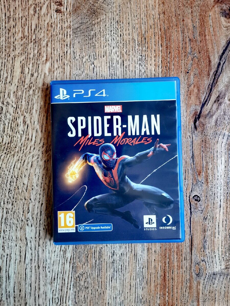 Ps4 Spiderman Miles Morales (Ps5 Upgrade)