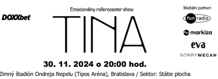 Vstupenka na Koncert Tina 30.11.2024