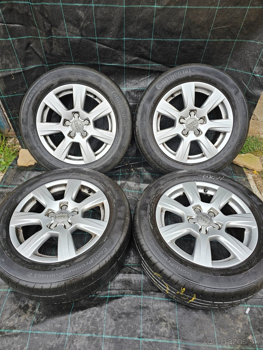 Sada kolies original Audi 5x112 R16